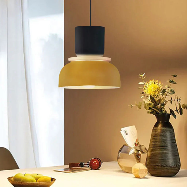 Stornfield | Nordic Color Block Pendant Light Fixture - Modern Hanging Lamp for Kitchen & Dining Room