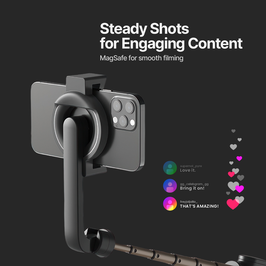 Stornfield | iPhone Tripod with Wireless Remote | for Content Creators