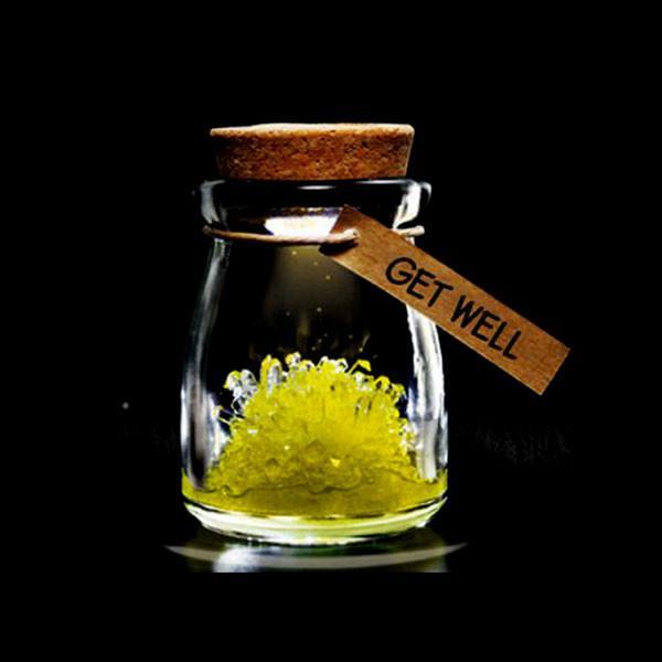 Magic Crystal Growing Jar Kit (Various Colors And Messages) | Stornfield