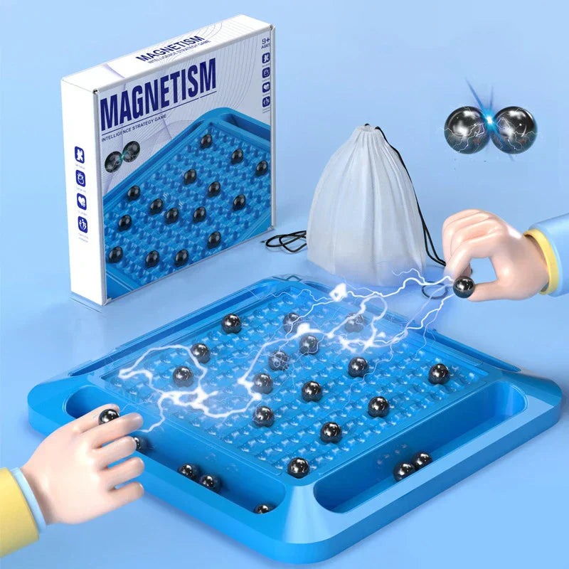 Magnetic Strategy Board Game – GridMind | Stornfield