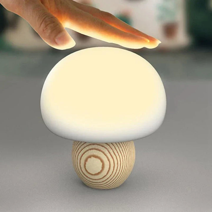 Magnetic LED Mushroom Table Lamp – Decorative Night Light with Touch Control | Stornfield