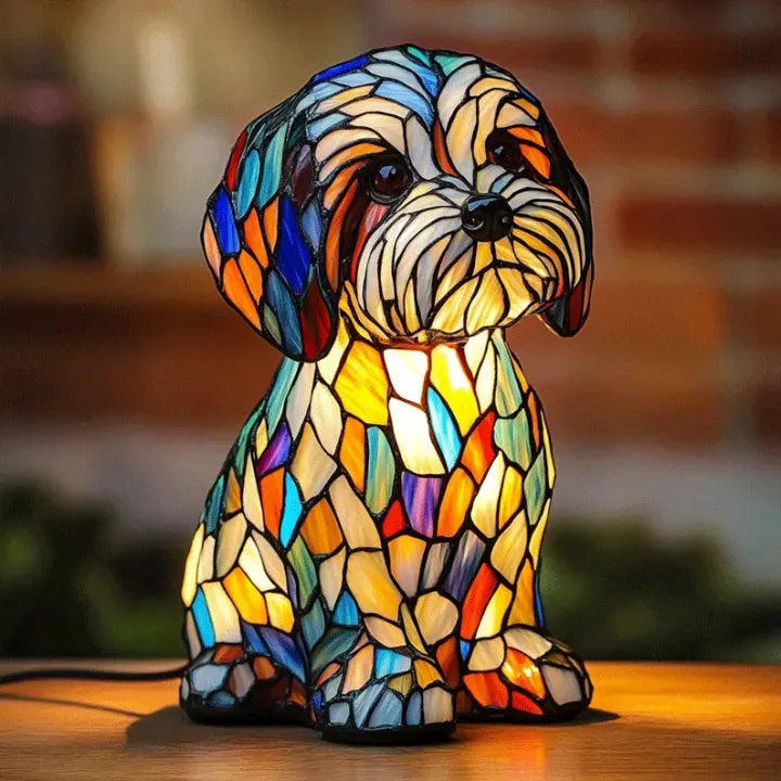 Lumidog Handmade Illuminating Dog Lamp – Ambient Lighting and Gift | Stornfield
