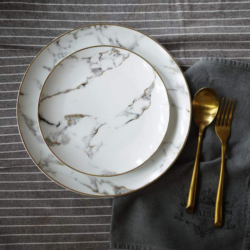 Marble Plate 2-Piece Set Stornfield