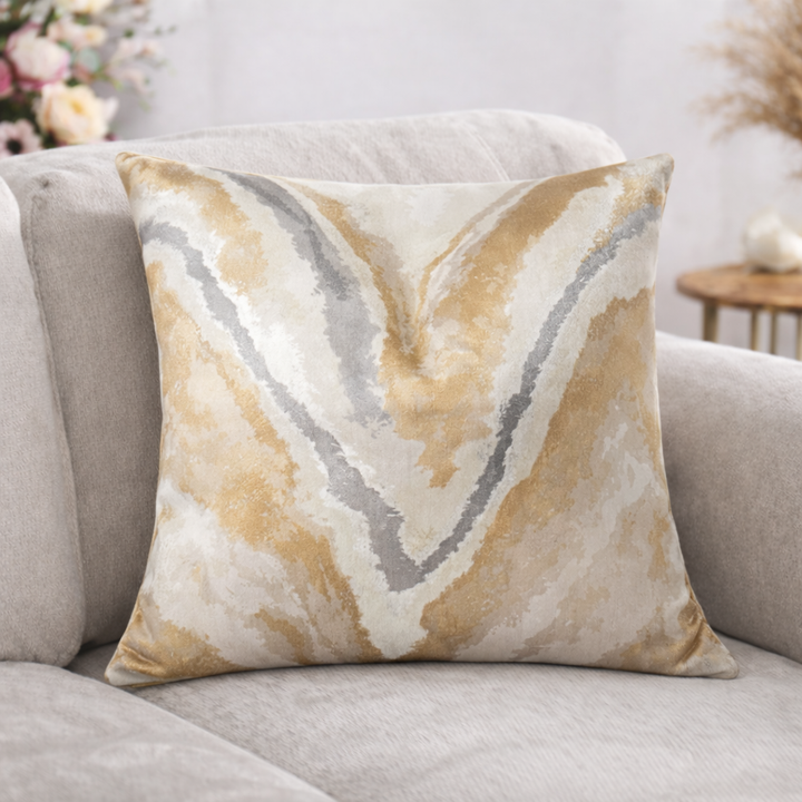 Stornfield | Auric Gilded Luxury Cushion Cover