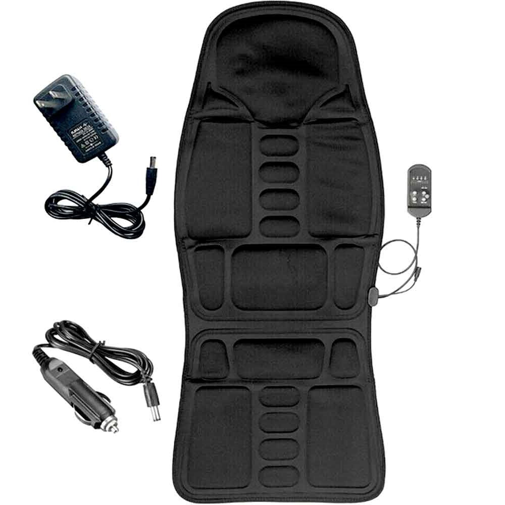 Stornfield | 8-Mode Heated Massage Chair Pad for Back, Neck & Full-Body Relaxation – Perfect for Car & Home