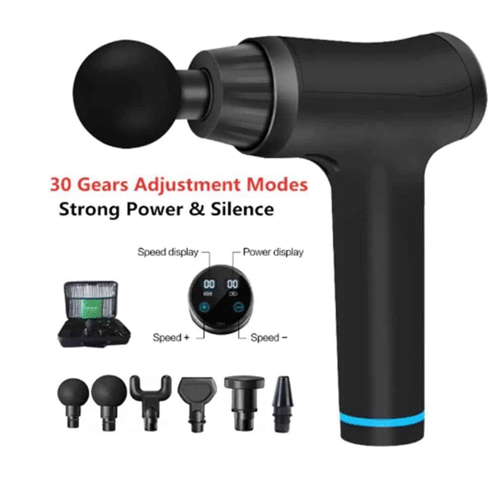 Massage Gun Pro+ against Muscle Soreness - with 30 Speed Levels | Stornfield
