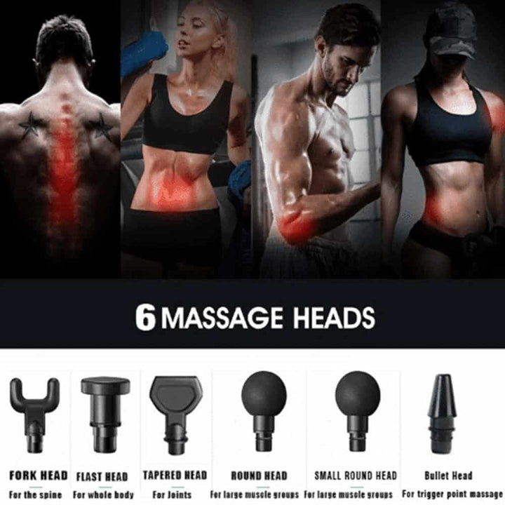Massage Gun Pro+ against Muscle Soreness - with 30 Speed Levels | Stornfield