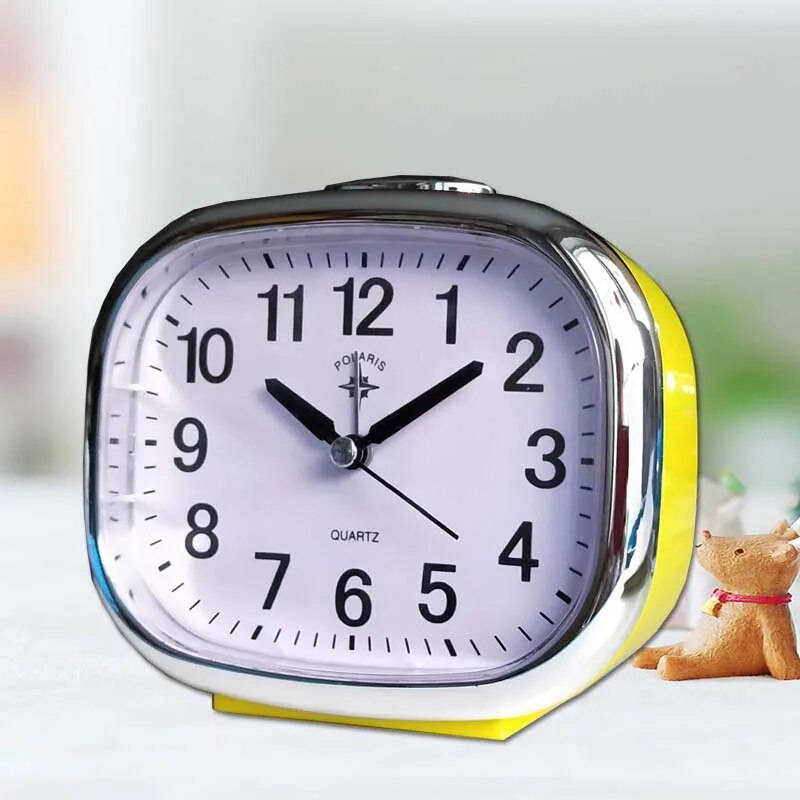 Silent Nightstand Clock – Alarm Clock with Night Light and Snooze Function | Stornfield