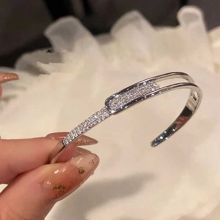 Stornfield | 925 Sterling Silver Open Zirconia Bracelet