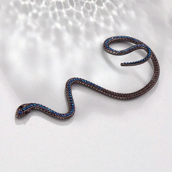 Medusa Hanging Snake Earring | Stornfield