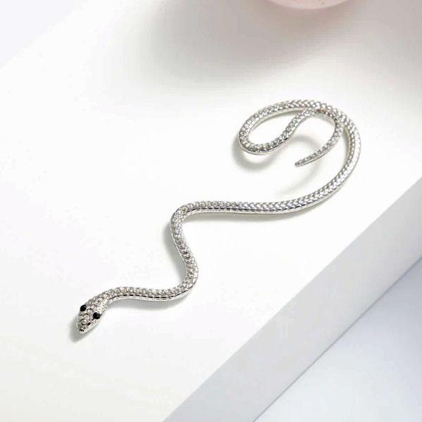 Medusa Hanging Snake Earring | Stornfield
