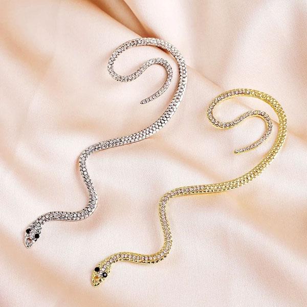 Medusa Hanging Snake Earring | Stornfield