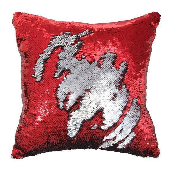 Mermaid Two Tone Sequin Pillow Cover | Stornfield