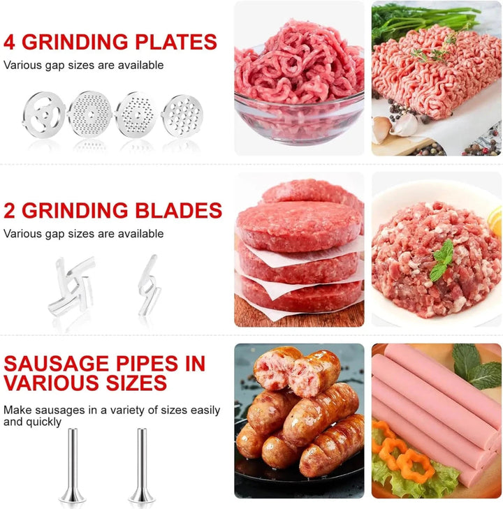 GRINDLIVA Meat Grinder Attachment for KitchenAid | Stornfield