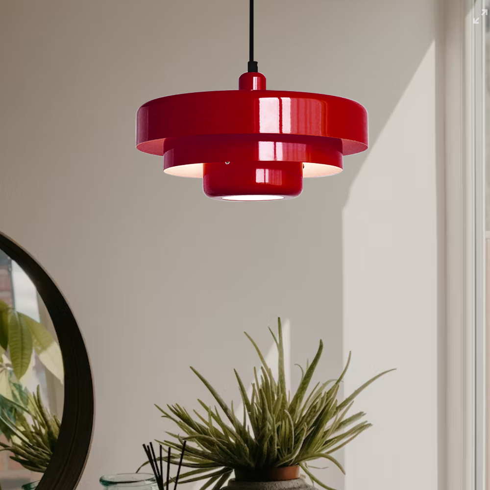 Single Head Bauhaus Iron Pendant Lamp | Stornfield
