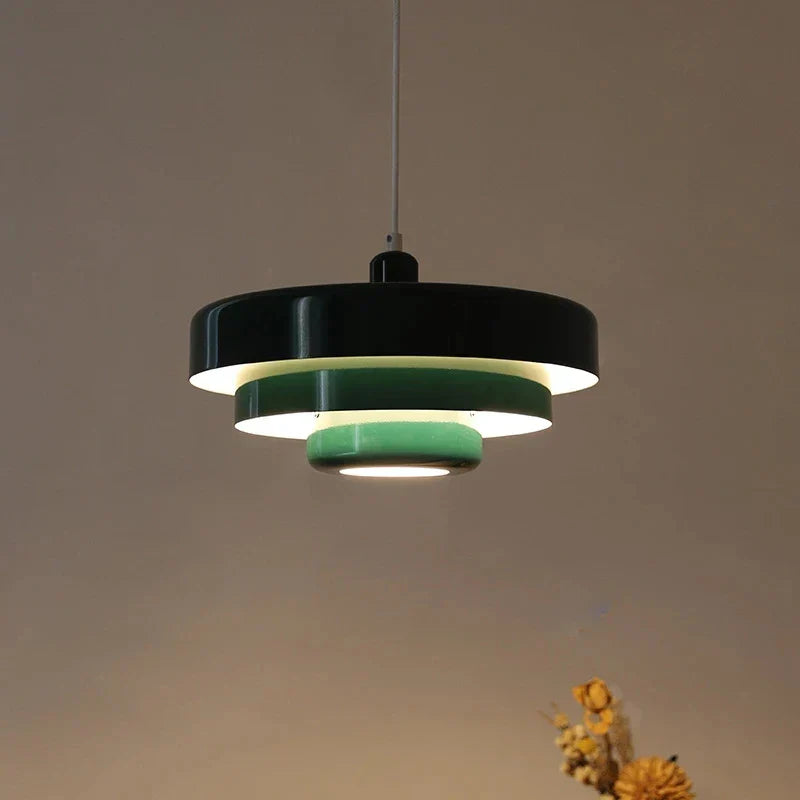 Medieval Scandinavian Pendant Light - Retro Bauhaus Design | Warm LED Lighting | Stornfield
