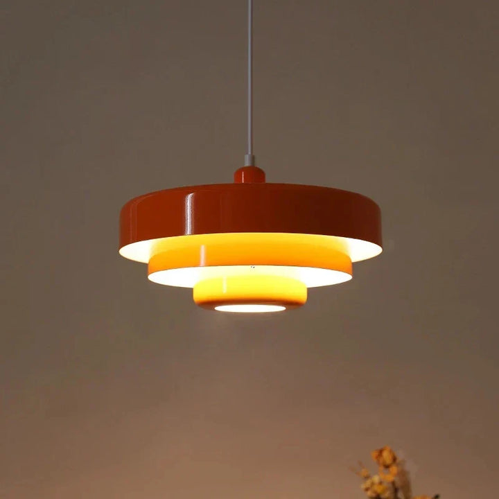 Medieval Scandinavian Pendant Light - Retro Bauhaus Design | Warm LED Lighting | Stornfield
