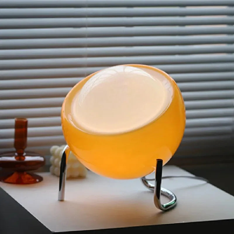 Medieval Glass Lamp – Creative Table Lamp in Nordic Design for Living Spaces | Stornfield