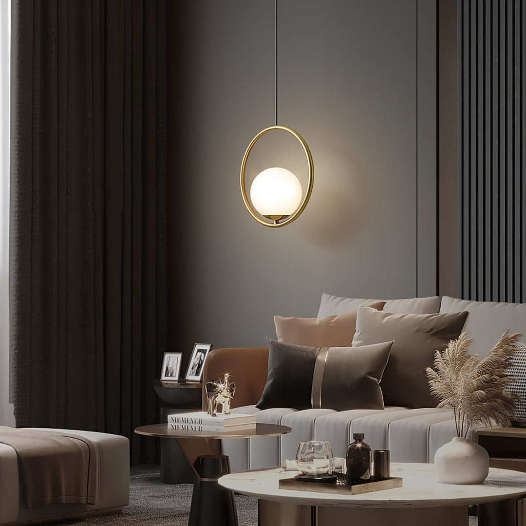 MiraGlow Modern Pendant Light – Elegant Loft Lighting for a Cozy Atmosphere Stornfield