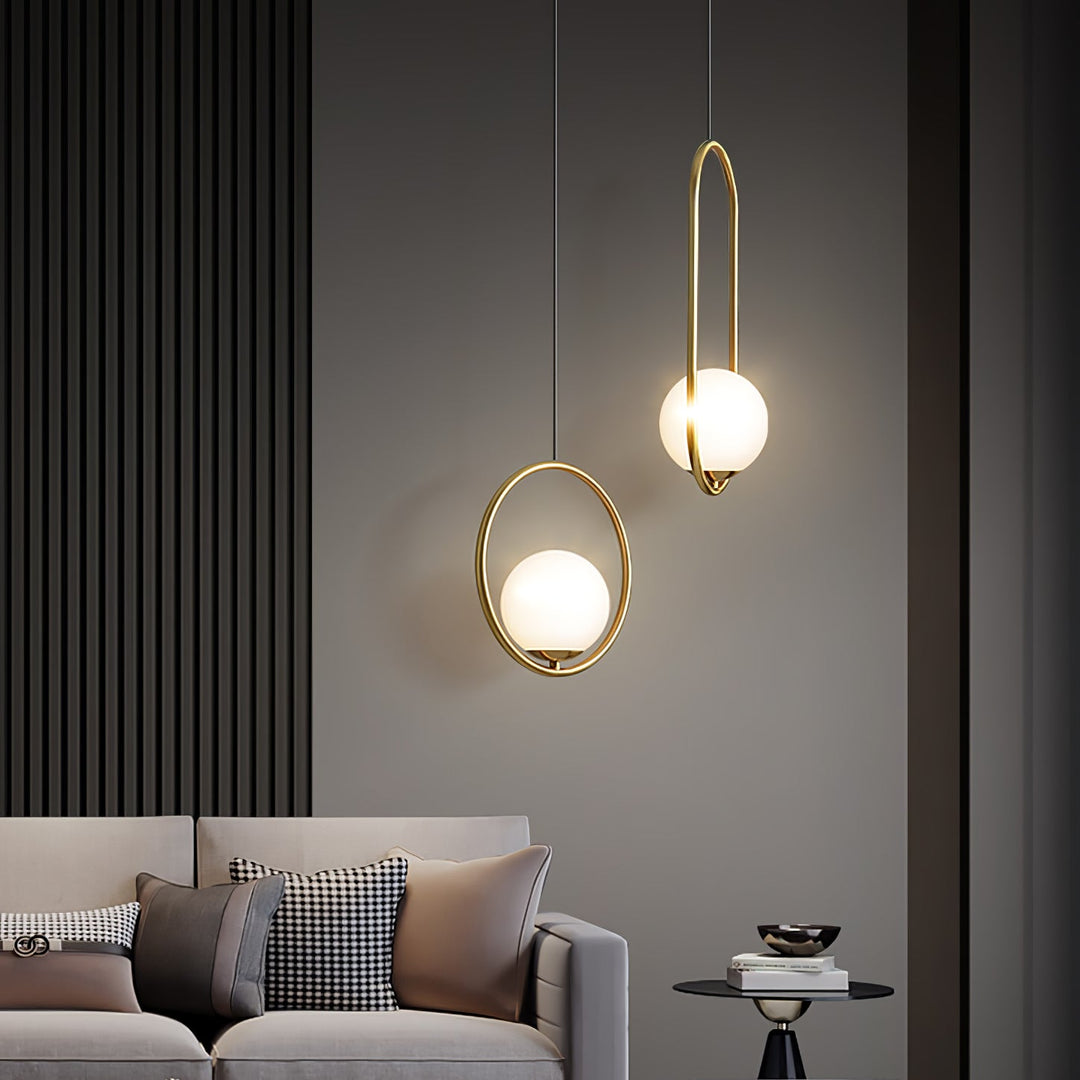 MiraGlow Modern Pendant Light – Elegant Loft Lighting for a Cozy Atmosphere Stornfield