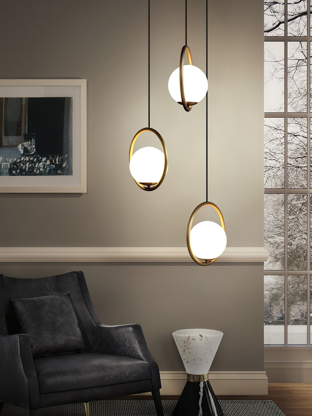 Modern and Elegant Pendant Light - Stylish Hanging Lamp for Indoor Lighting | Stornfield