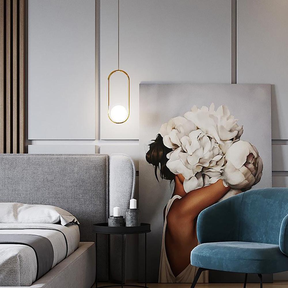 MiraGlow Modern Pendant Light – Elegant Loft Lighting for a Cozy Atmosphere Stornfield