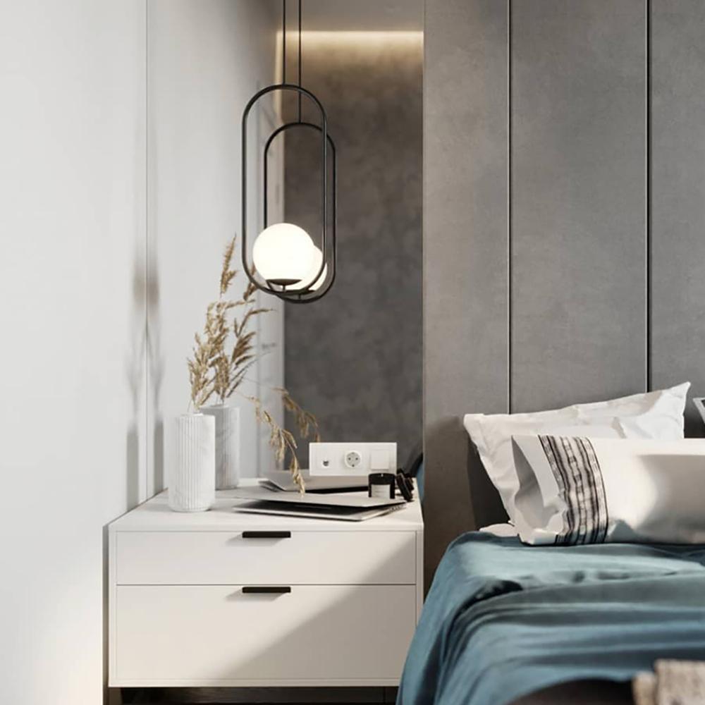 MiraGlow Modern Pendant Light – Elegant Loft Lighting for a Cozy Atmosphere Stornfield