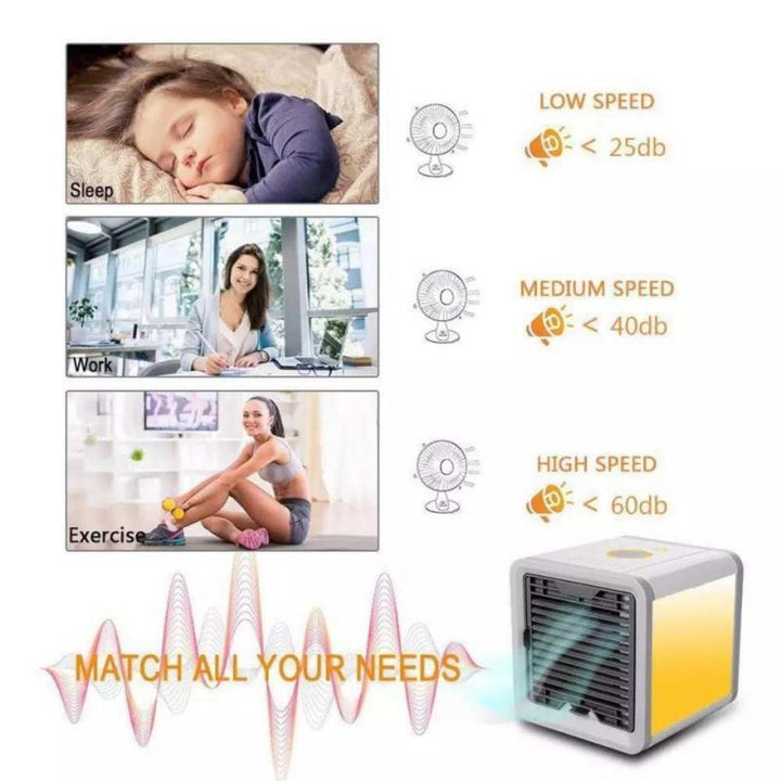 Frost Air Small Portable Air Conditioner Miniature Air Cooler AC 550ml Water Tank | Stornfield