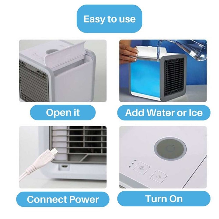 Frost Air Small Portable Air Conditioner Miniature Air Cooler AC 550ml Water Tank | Stornfield
