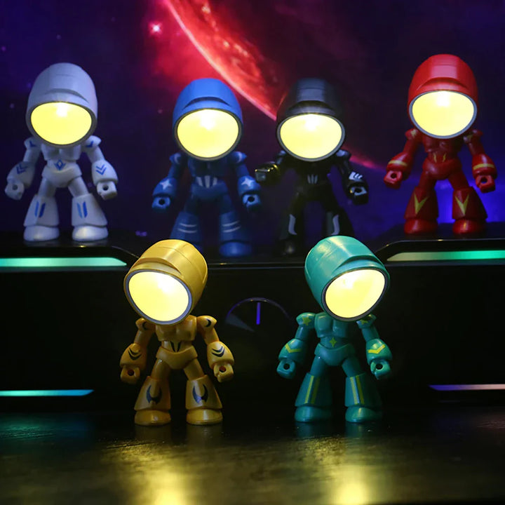 Cute Robot Table Lamp – Creative LED Light for Children's Room and Desk | Stornfield