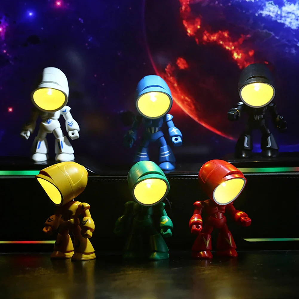Cute Robot Table Lamp – Creative LED Light for Children's Room and Desk | Stornfield