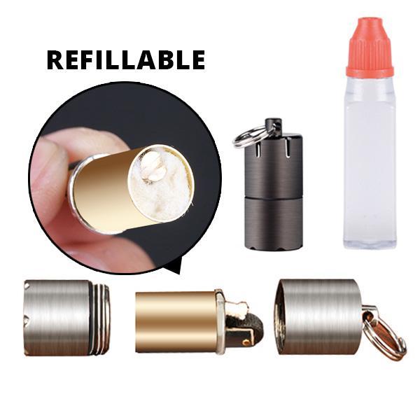 Mini Refillable Keychain Lighter | Stornfield