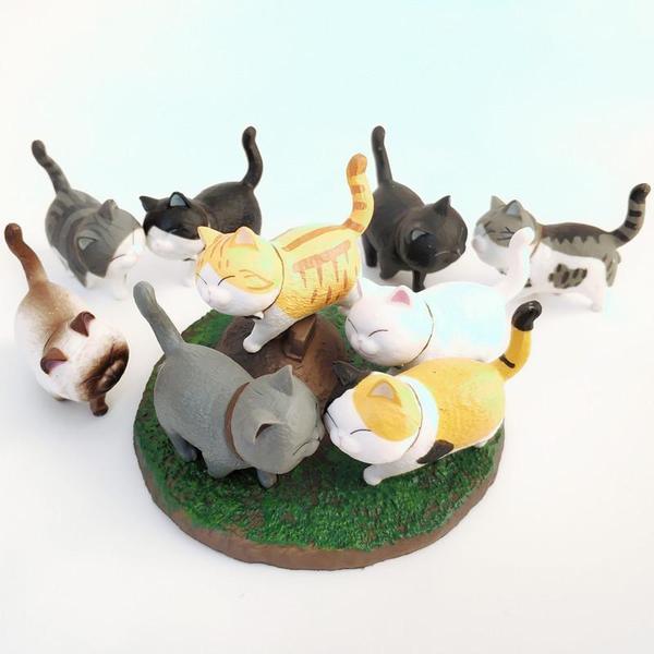 Mini Strolling Cat Figurines | Stornfield