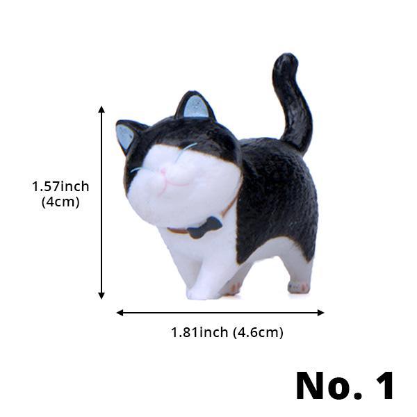 Mini Strolling Cat Figurines | Stornfield