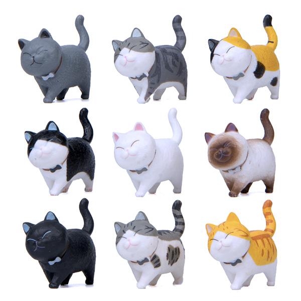 Mini Strolling Cat Figurines | Stornfield