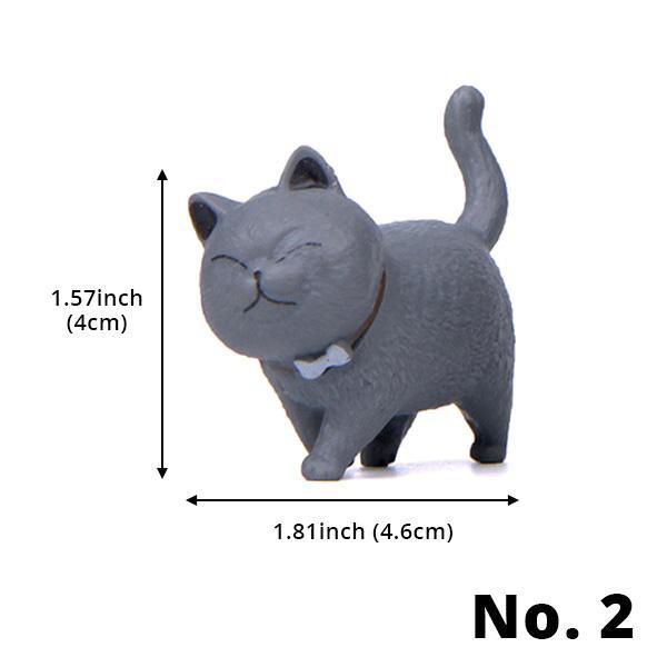 Mini Strolling Cat Figurines | Stornfield