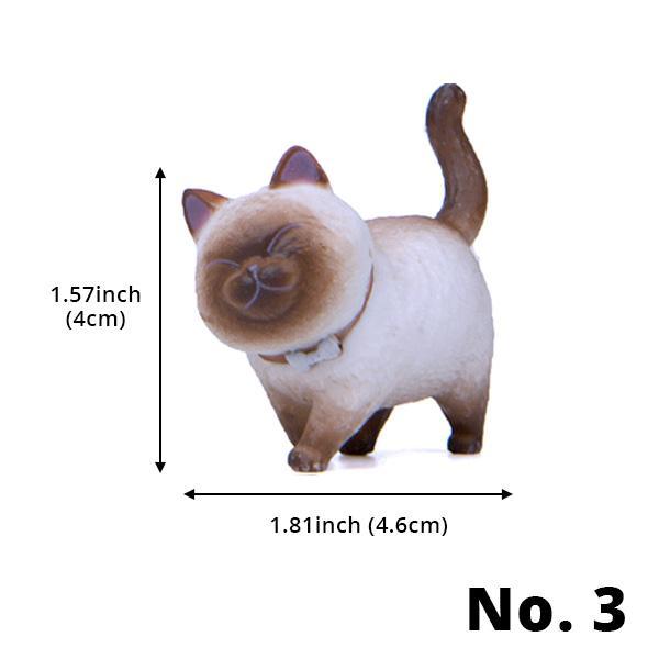 Mini Strolling Cat Figurines | Stornfield