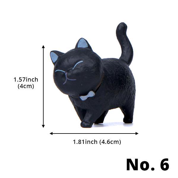 Mini Strolling Cat Figurines | Stornfield
