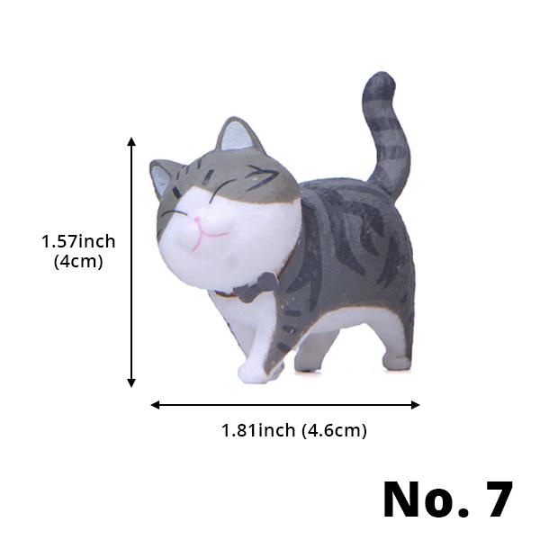 Mini Strolling Cat Figurines | Stornfield