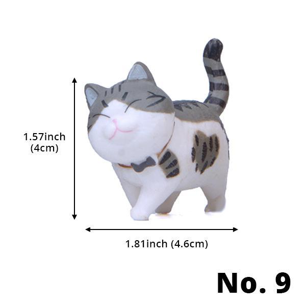 Mini Strolling Cat Figurines | Stornfield