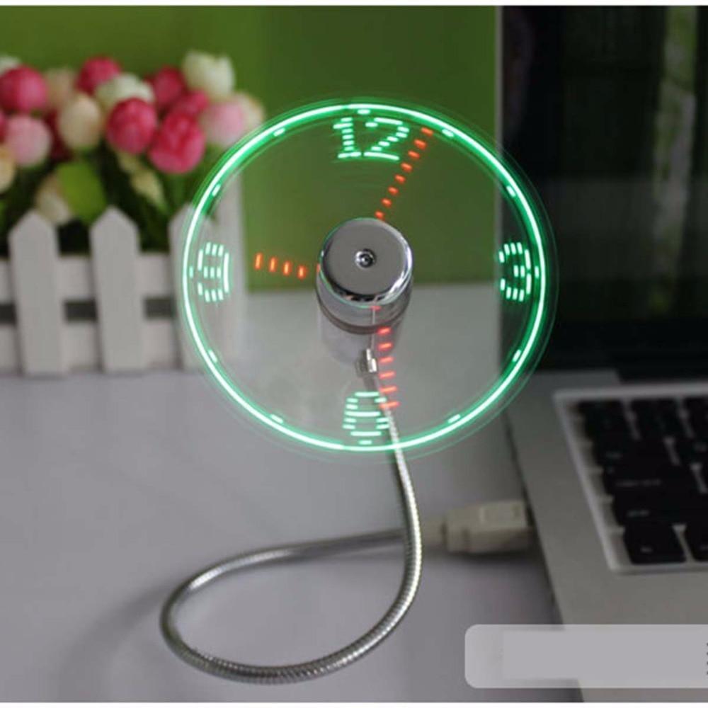 Mini USB Clock Fan | Stornfield