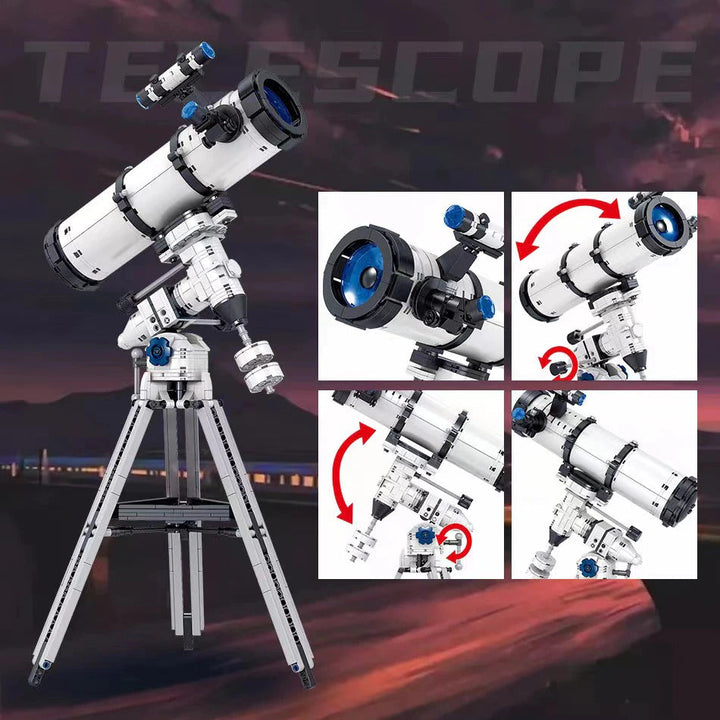 Mini Astronomical Telescope Building Blocks Toy | Stornfield