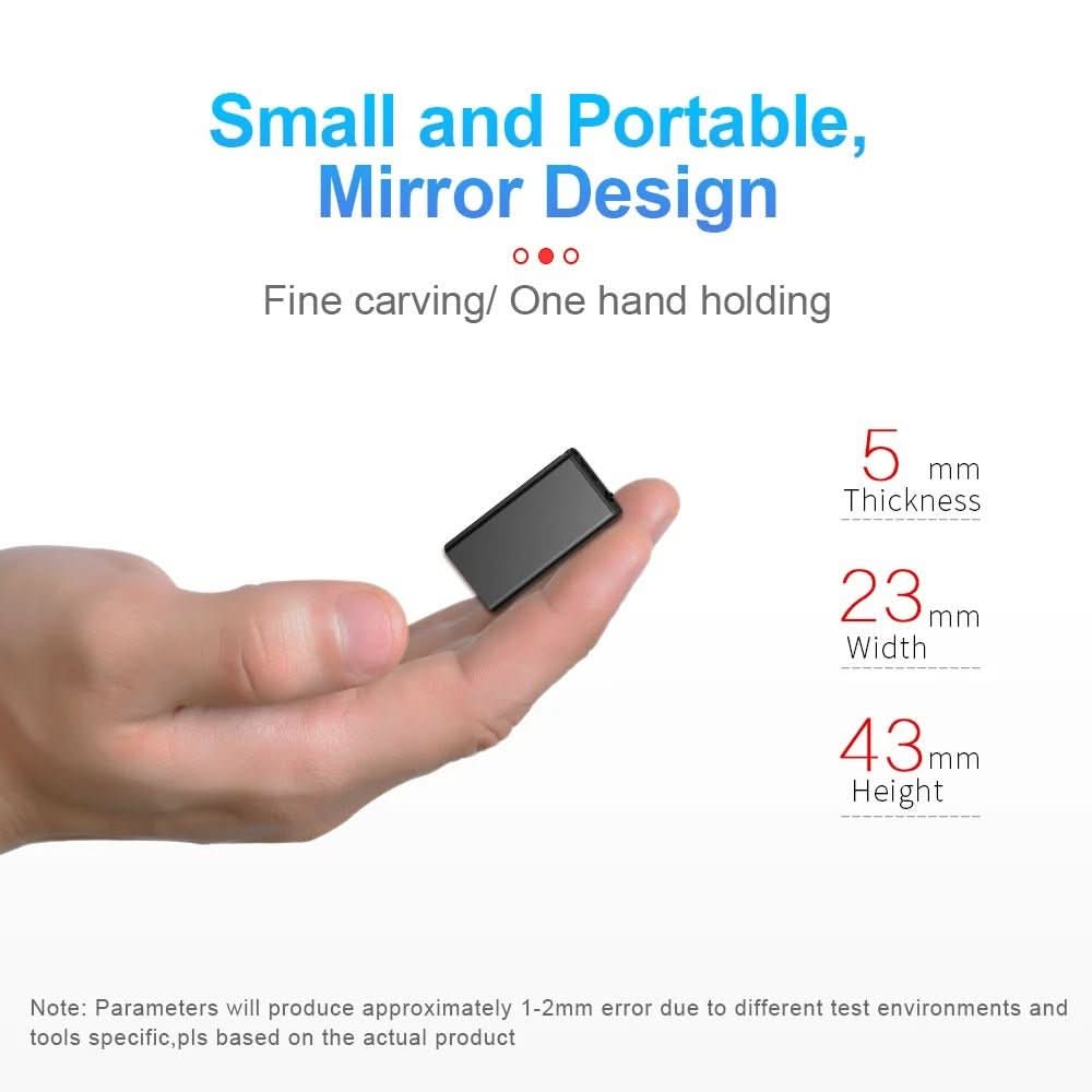 Stornfield | Ultra-light Dictation Device with Voice Activation & 32 GB Storage