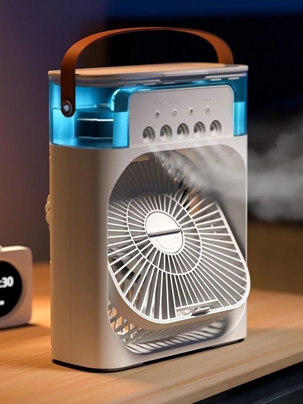 Mini Ice Nebula Fan 2-in-1 Portable | Stornfield