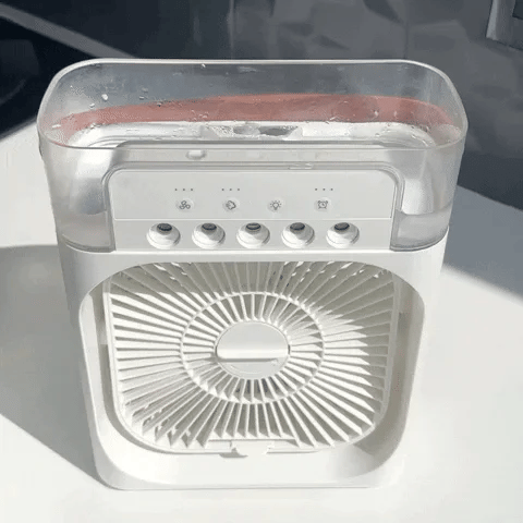 Mini Ice Nebula Fan 2-in-1 Portable | Stornfield