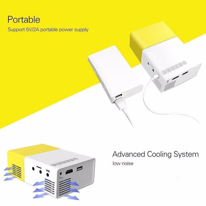 Mini LED Portable Projector | Stornfield