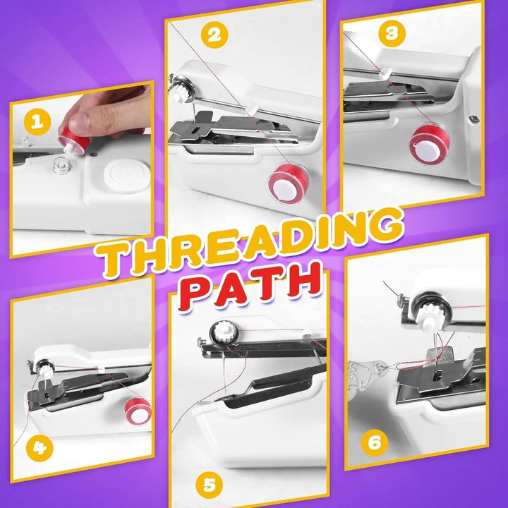 Stitchmatic Mini Sewing Machine – Portable Electric Sewing Machine for Home and On the Go | Stornfield