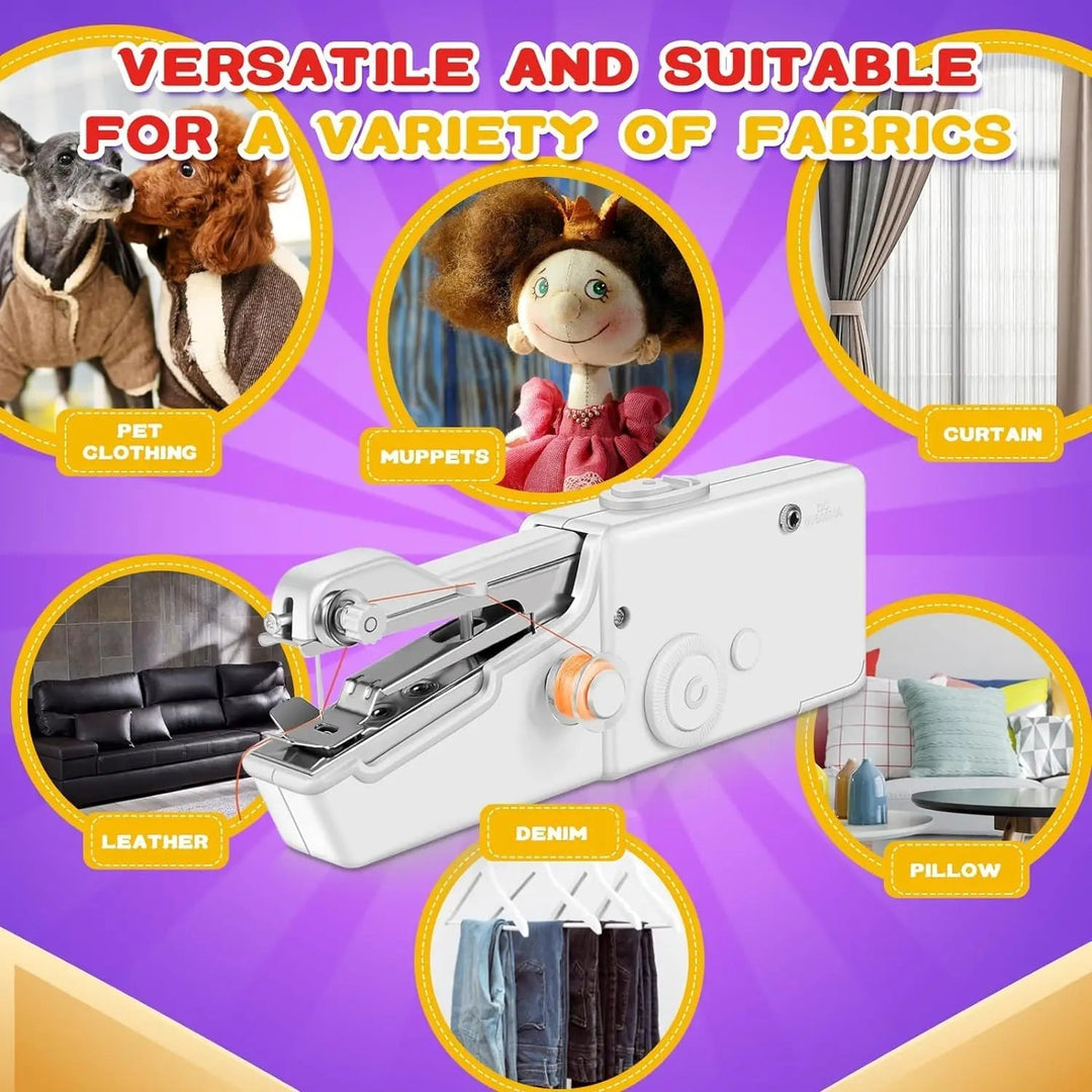 Stitchmatic Mini Sewing Machine – Portable Electric Sewing Machine for Home and On the Go | Stornfield