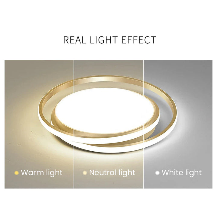 Minimalist LED Circle Ceiling Light | Stornfield