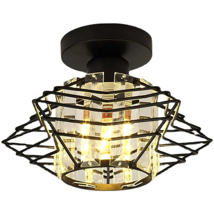 Modern Crystal Ceiling Light – Elegant Nordic Ceiling Lamp for Living Room and Hallway | Stornfield